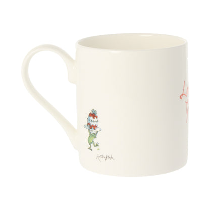 Quentin Blake Lovely Grandma Bone China Mug