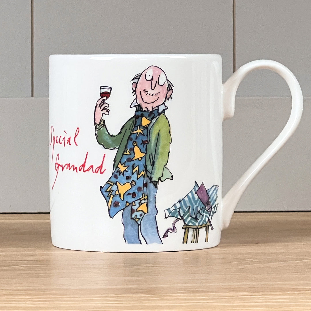 Quentin Blake Special Grandad Bone China Mug