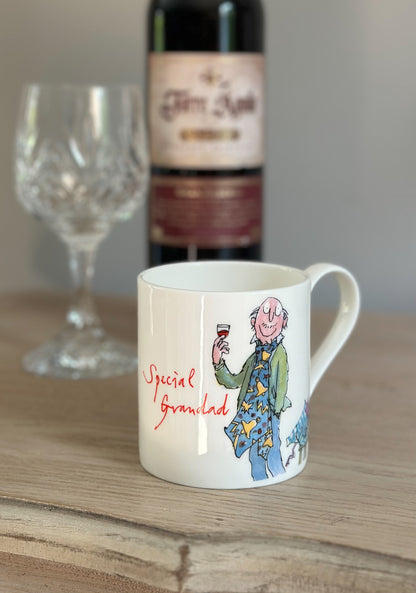 Quentin Blake Special Grandad Bone China Mug