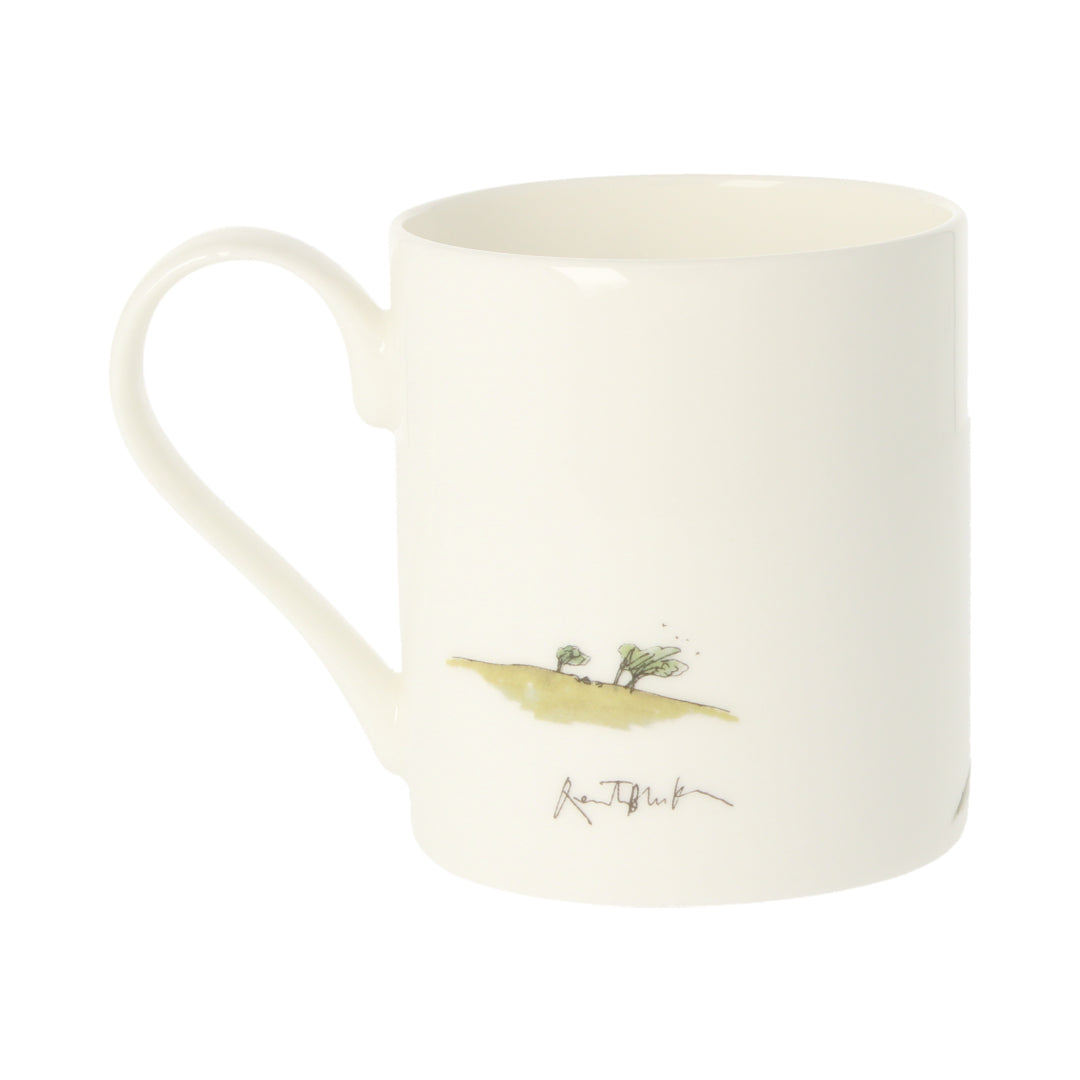 Quentin Blake The Trick Is To Keep Pedalling Bone China Mug