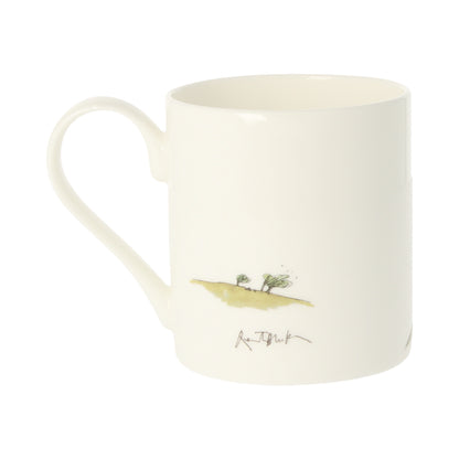 Quentin Blake The Trick Is To Keep Pedalling Bone China Mug