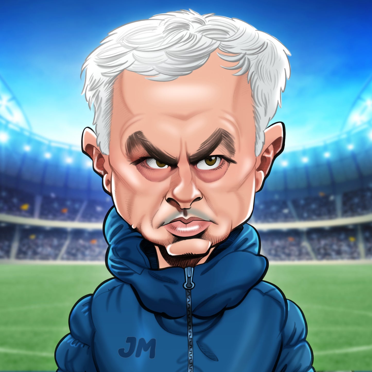 Jose Mourinho Birthday Greeting Sound Card Blank Inside
