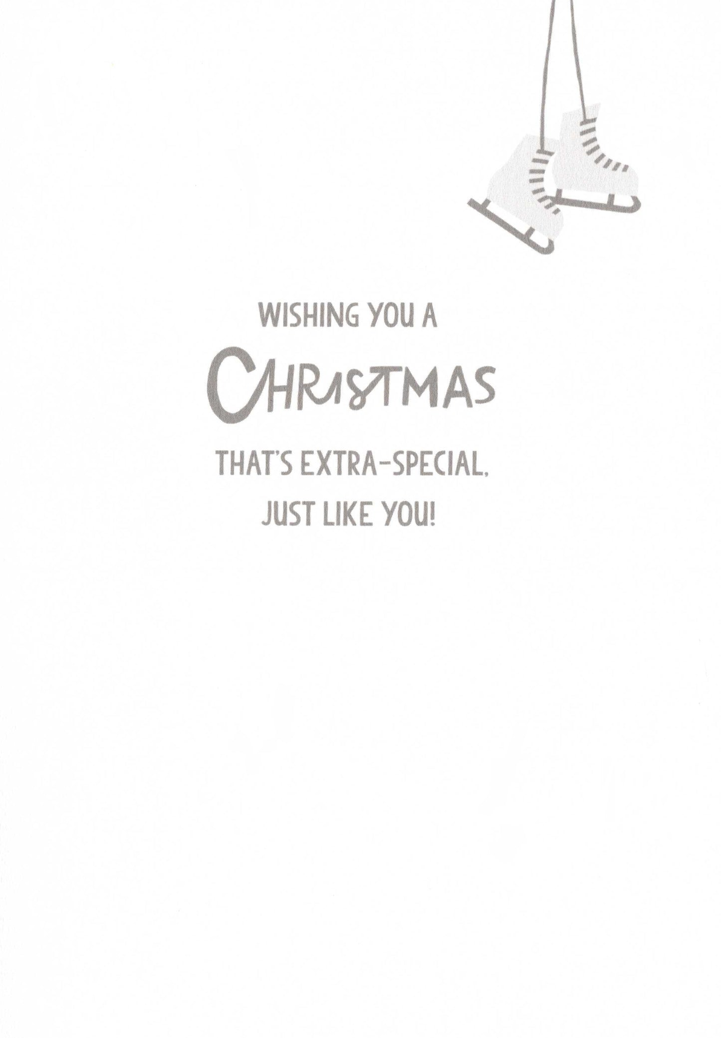 Amazing Great-Granddaughter Fun Hand-Finished Christmas Card