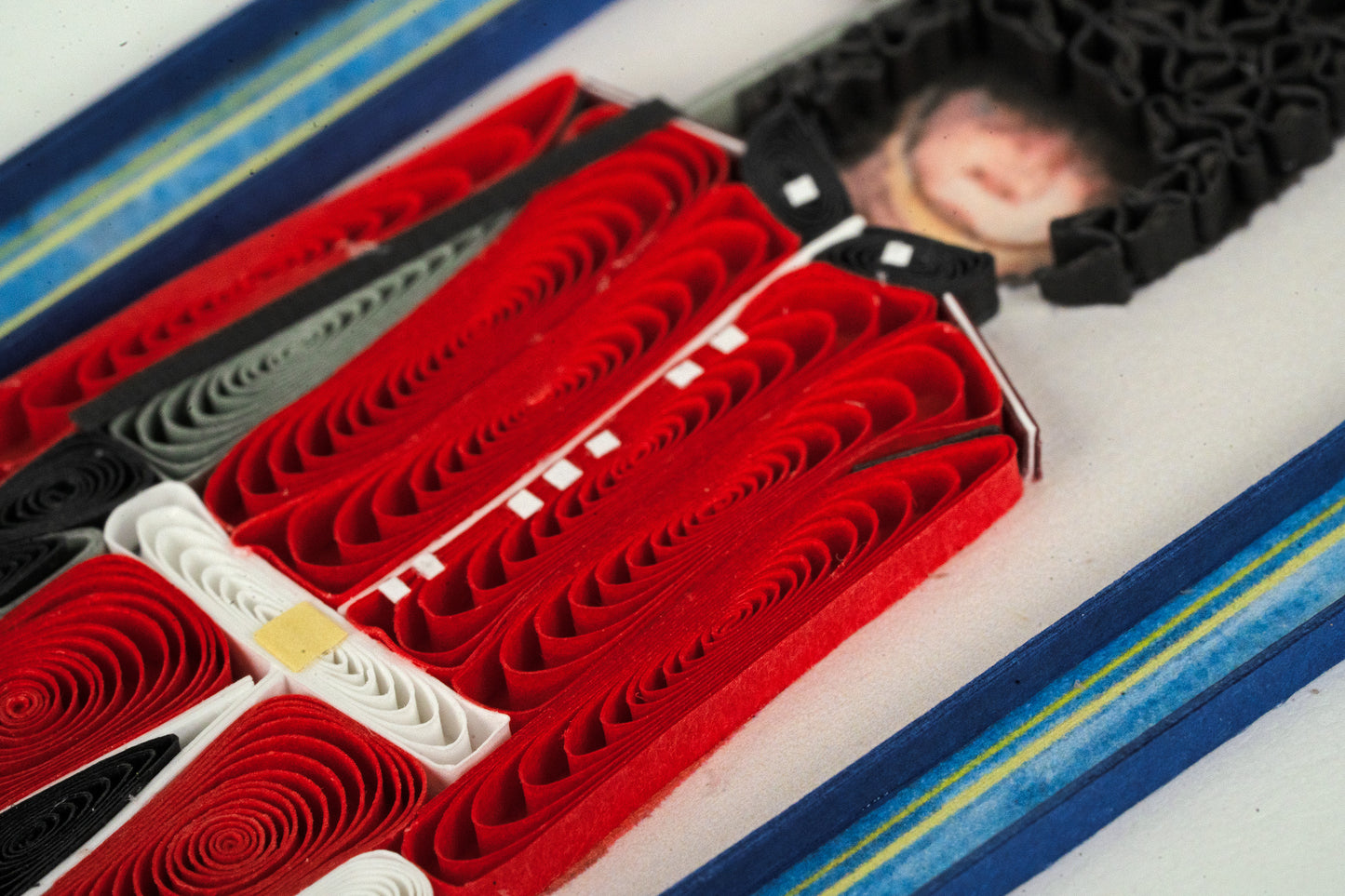 Quilling Royal Guard Lavish London Hand-Finished Art Greeting Card