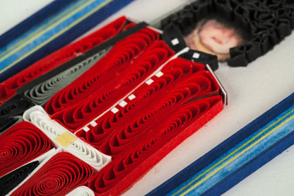 Quilling Royal Guard Lavish London Hand-Finished Art Greeting Card