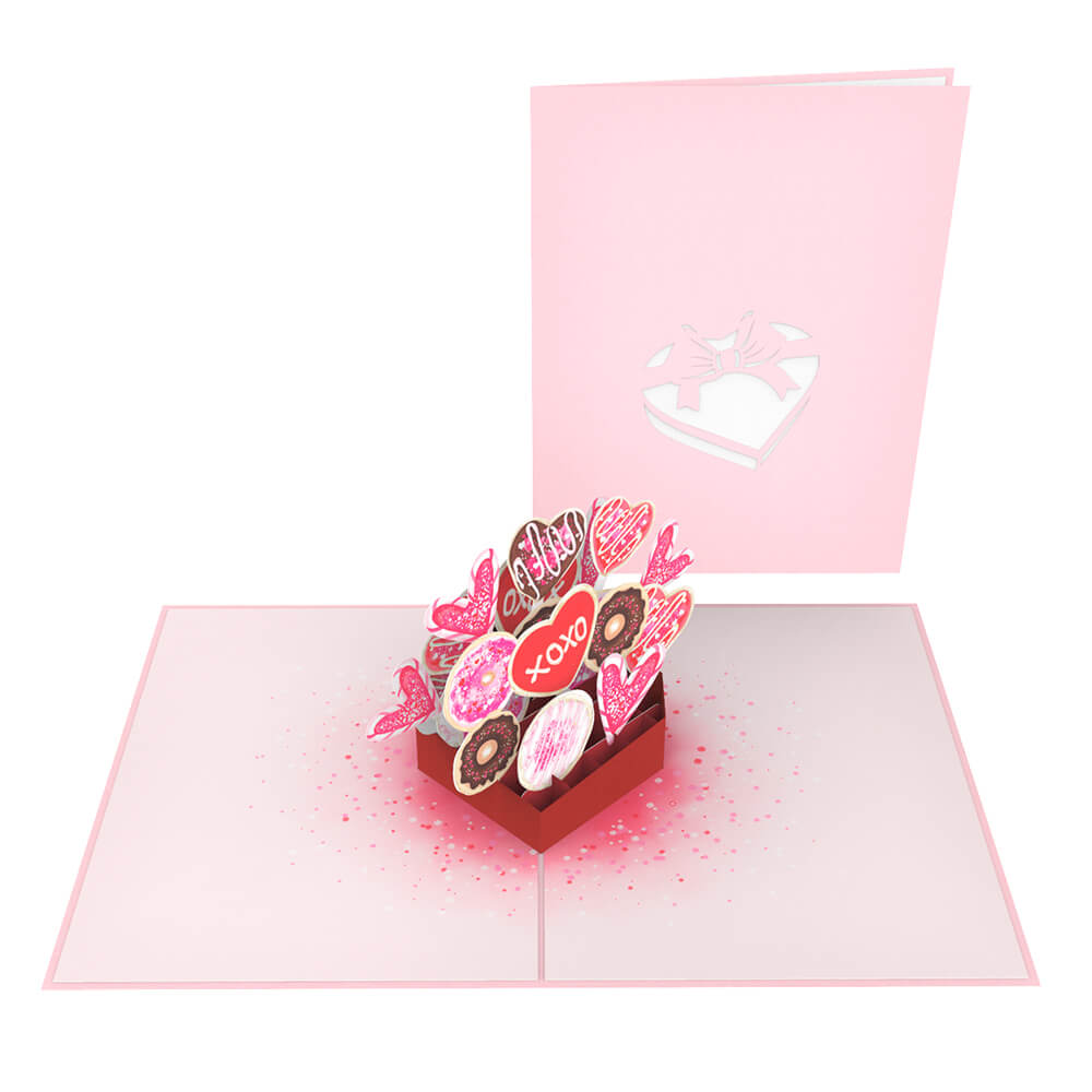 Sweet Hamper Laser Cut Pop Up Card