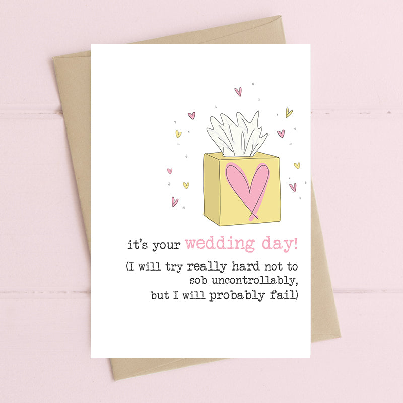 It's Your Wedding Day Greeting Card