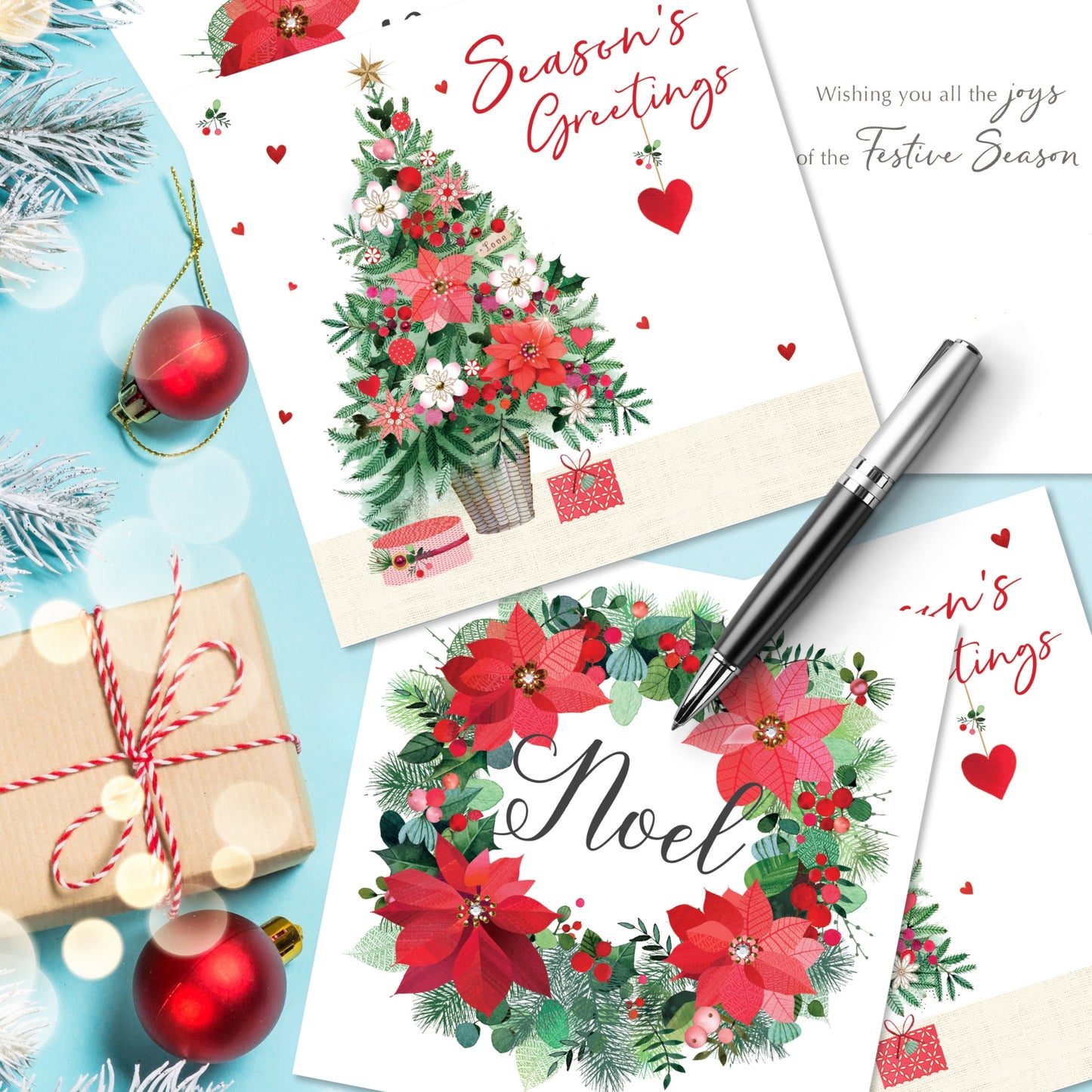 Box of 8 Winter Wonderland Christmas Cards