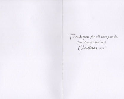 Hand-Finished To My Amazing Dad Christmas Greeting Card