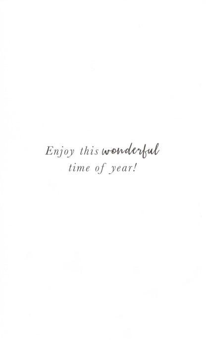 Amazing Friend Warm Wishes Embellished Christmas Card