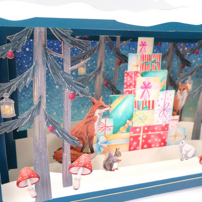 Message In A Bottle Presents Pop Up Christmas Greeting Card