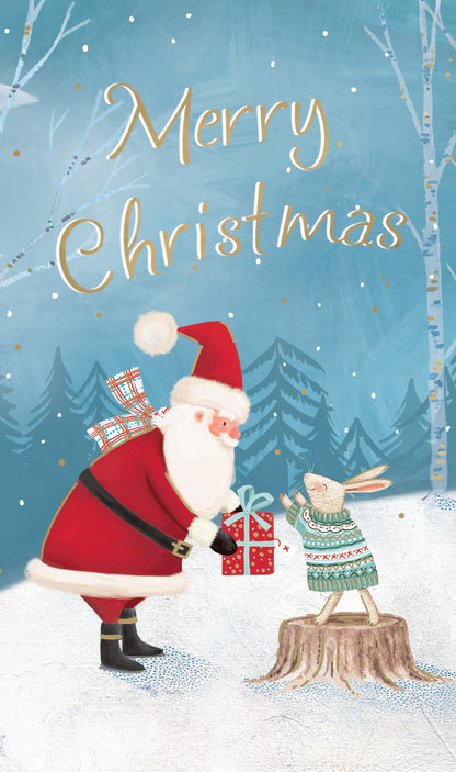 Merry Christmas Santa Christmas Money Wallet Gift Card