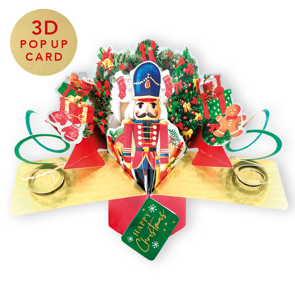 The Nutcracker Pop Up Christmas Greeting Card