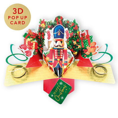 The Nutcracker Pop Up Christmas Greeting Card