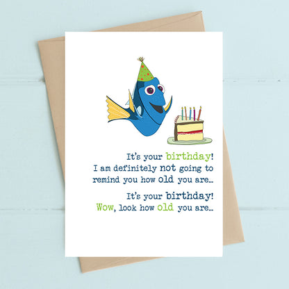 Look How Old You Are Birthday Greeting Card