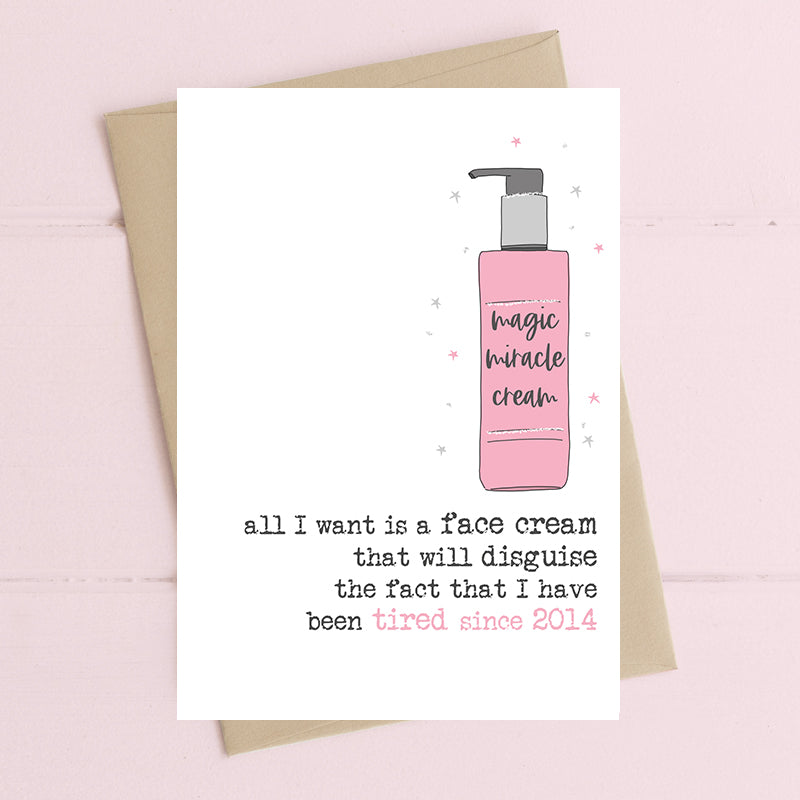 Disguise The Fact I've Tired Since 2014 Greeting Card