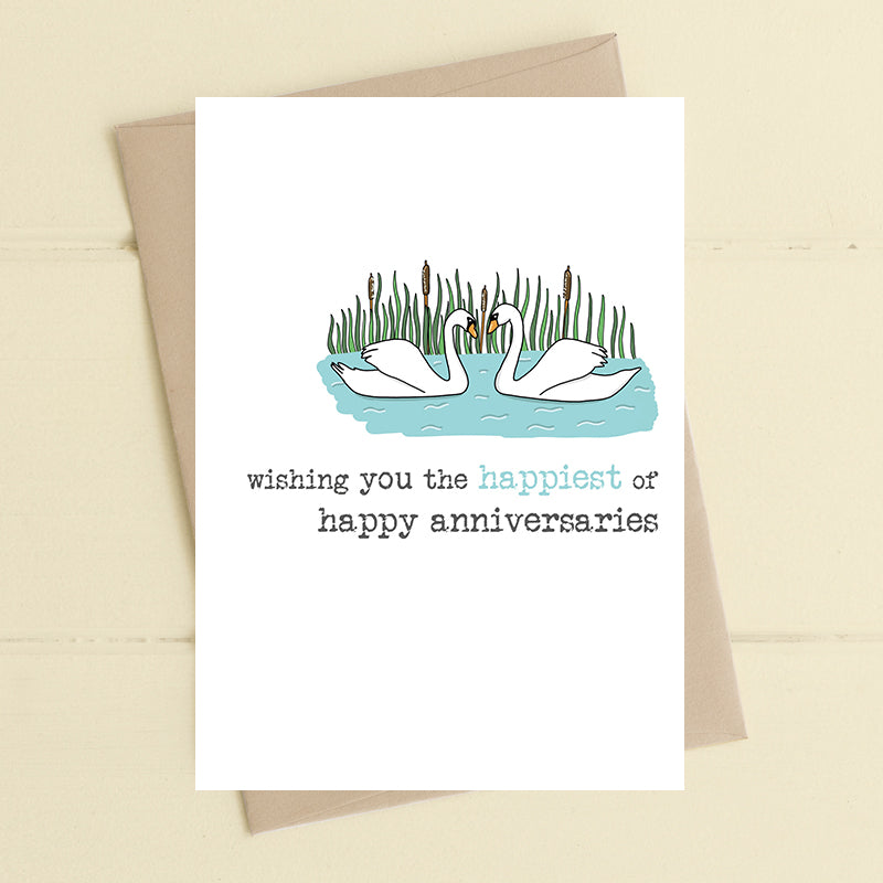 Happiest Of Happy Anniversary Greeting Card
