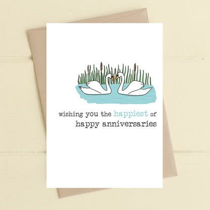 Happiest Of Happy Anniversary Greeting Card