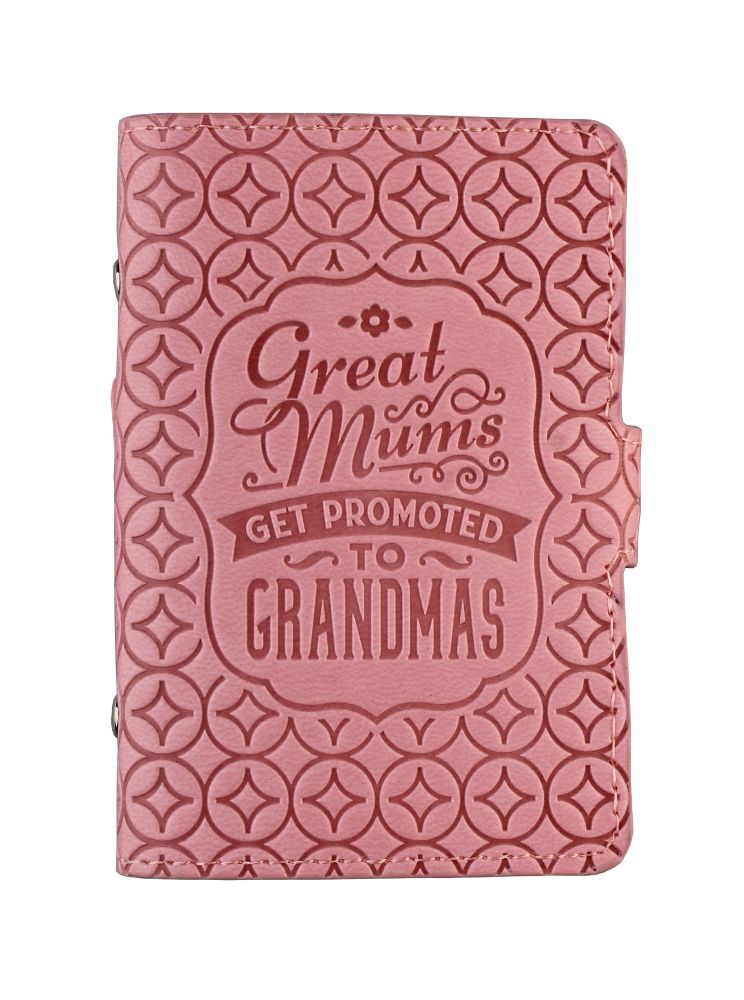 Great Mums Get Promoted To Grandmas Card Wallet