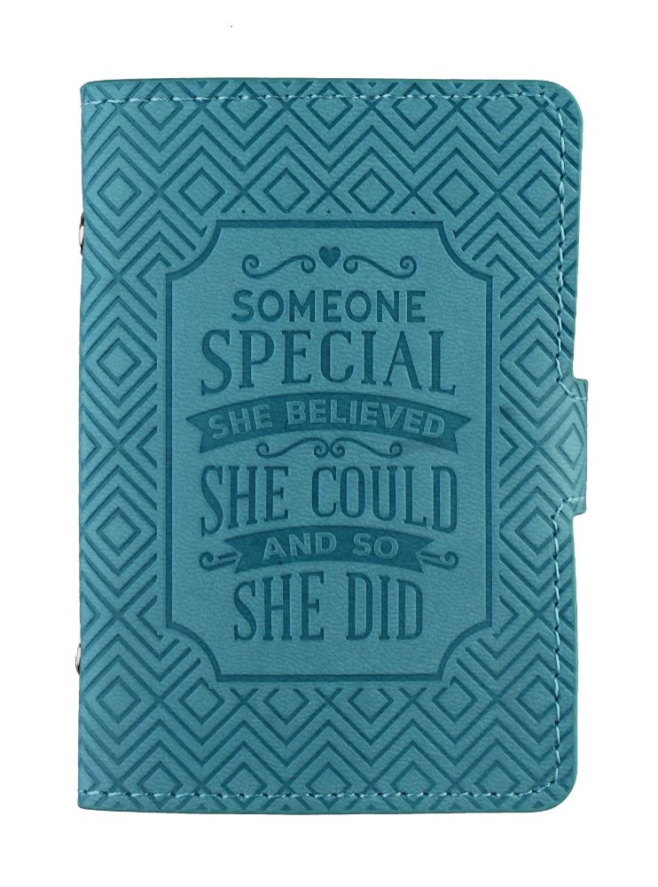Someone Special She Believed She Could She Did Card Wallet