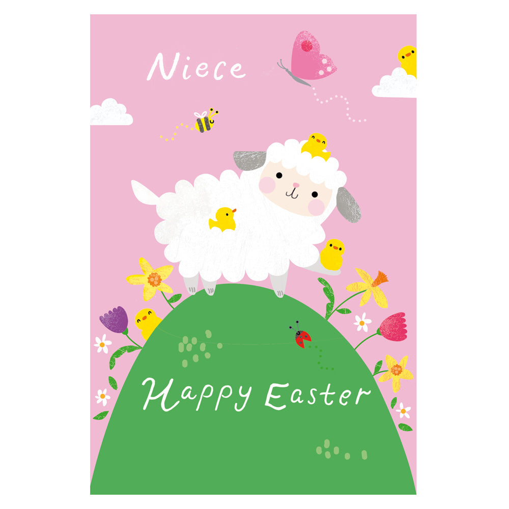 Happy Easter Niece Easter Greeting Card