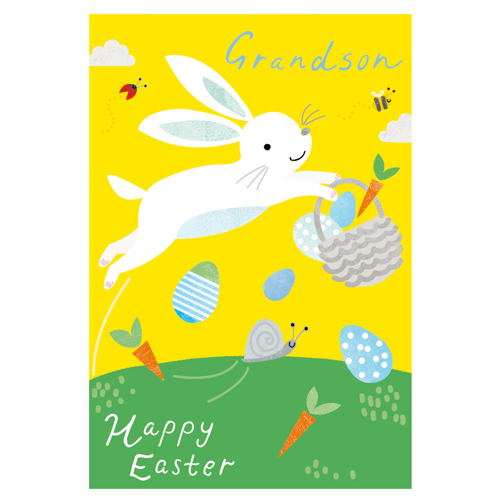 Happy Easter Grandson Easter Greeting Card