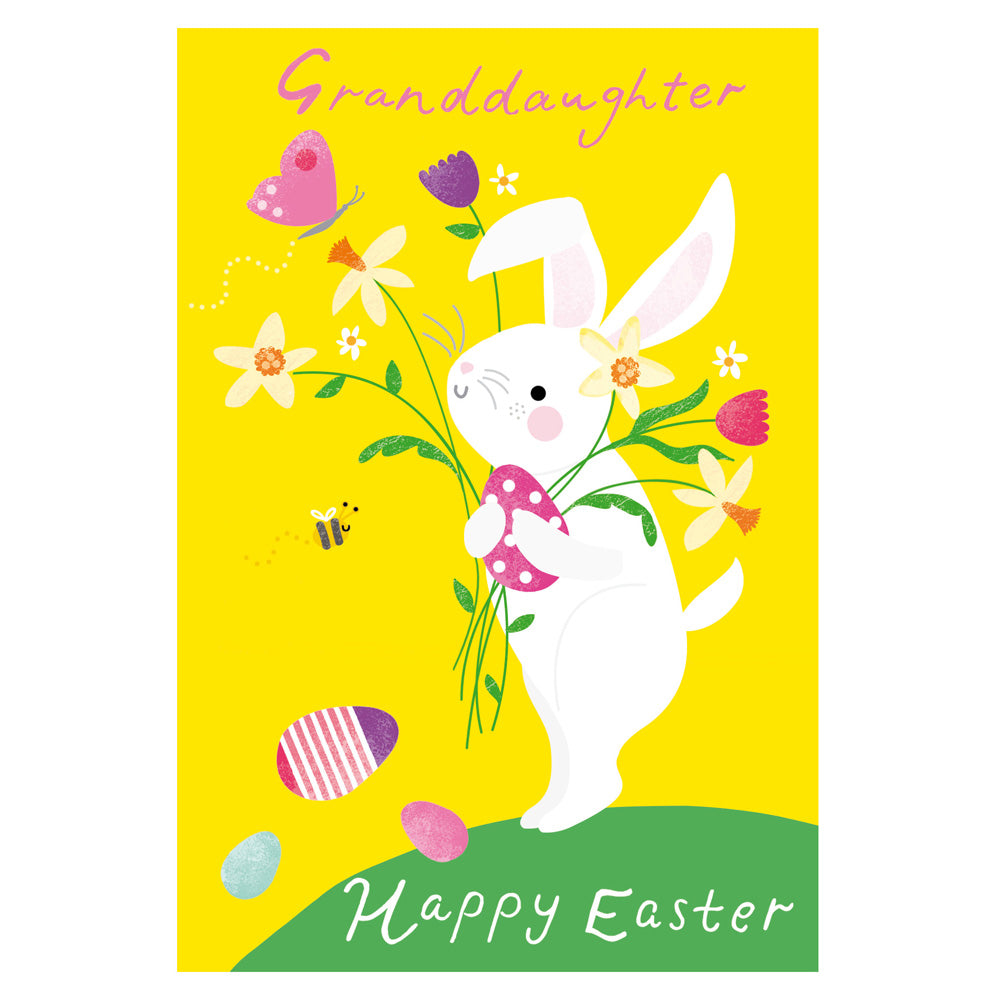 Happy Easter Granddaughter Easter Greeting Card