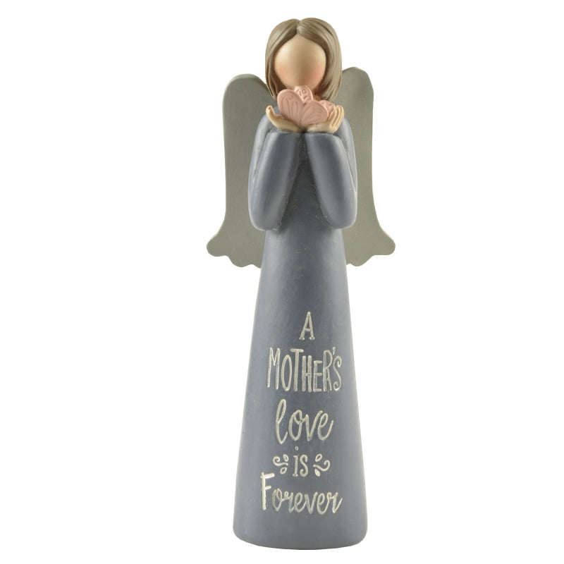 Angel Figurine A Mother's Love Is Forever Guardian Angel