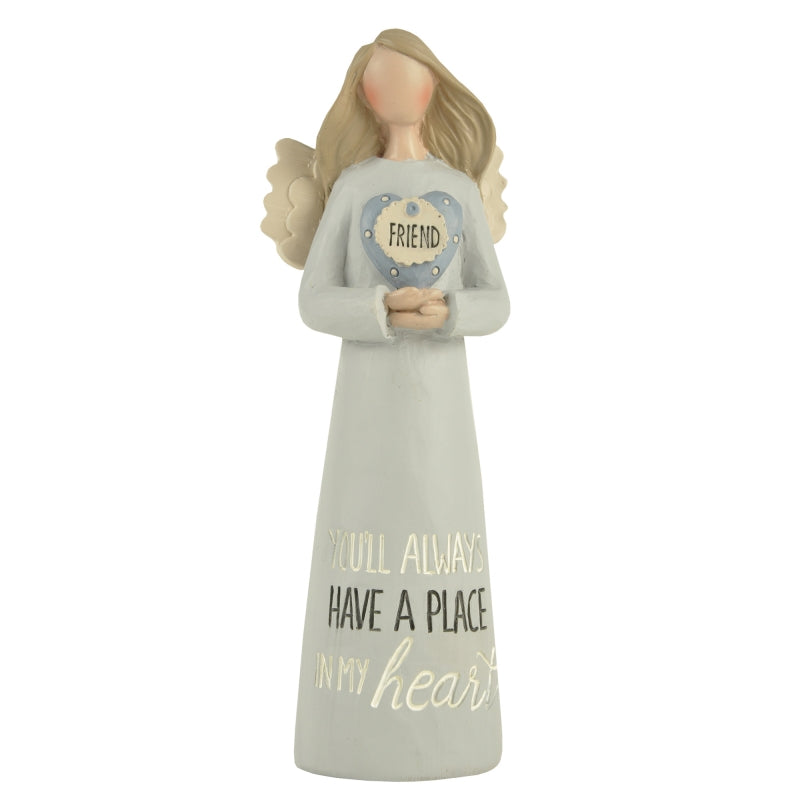 Angel Figurine Always Have A Place In My Heart Guardian Angel