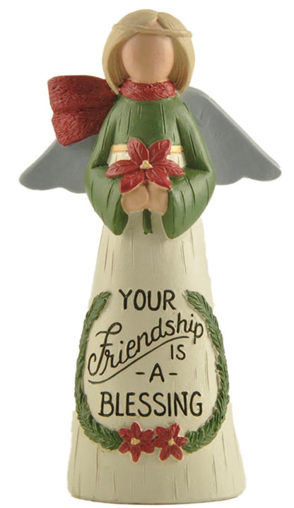Feather & Grace Angel Figurine Friendship A Blessing Guardian Angel