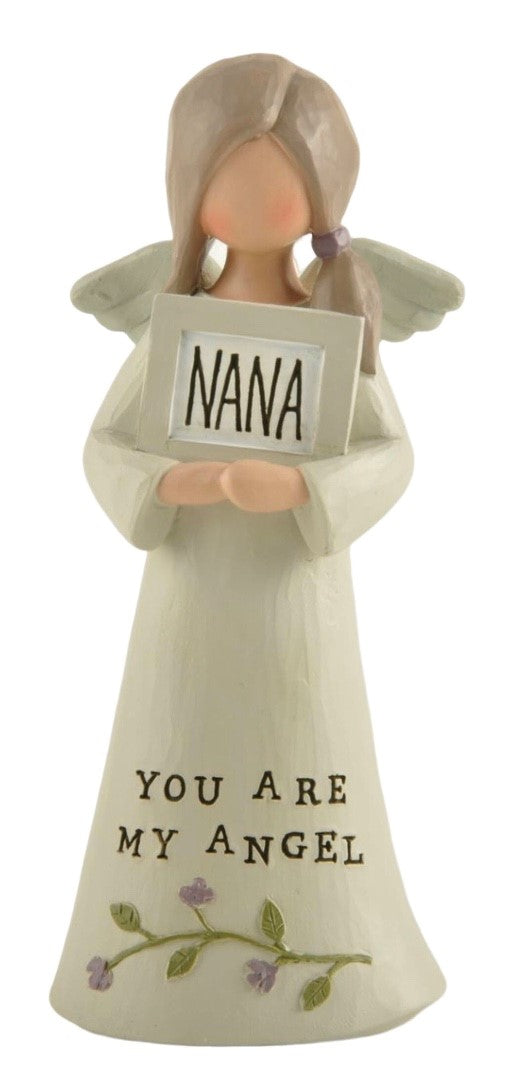 Feather & Grace Angel Figurine Nana You Are My Angel Guardian Angel