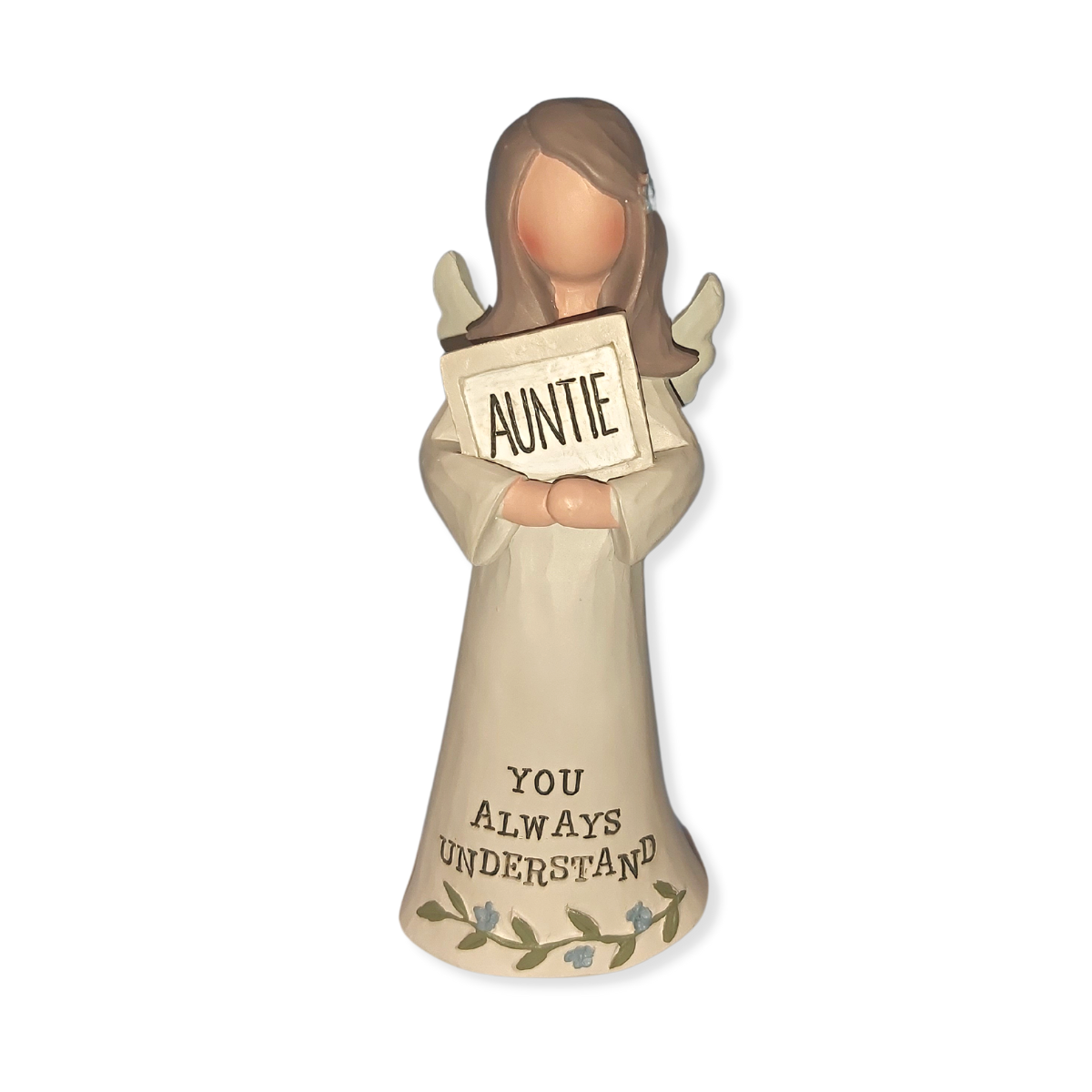 Feather & Grace Angel Figurine Auntie You Always Understand Guardian Angel