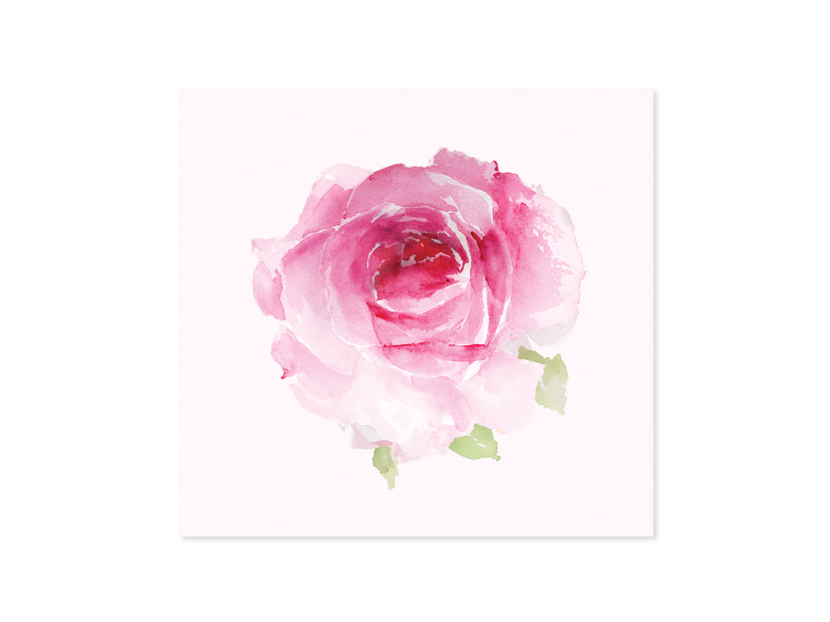 Pink Roses Pop-Up Any Occasion Greeting Card