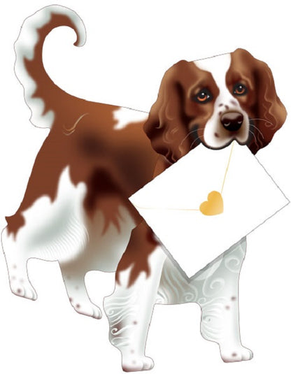 Bramble The Spaniel 3D Animal Shaped Any Occasion Greeting Card
