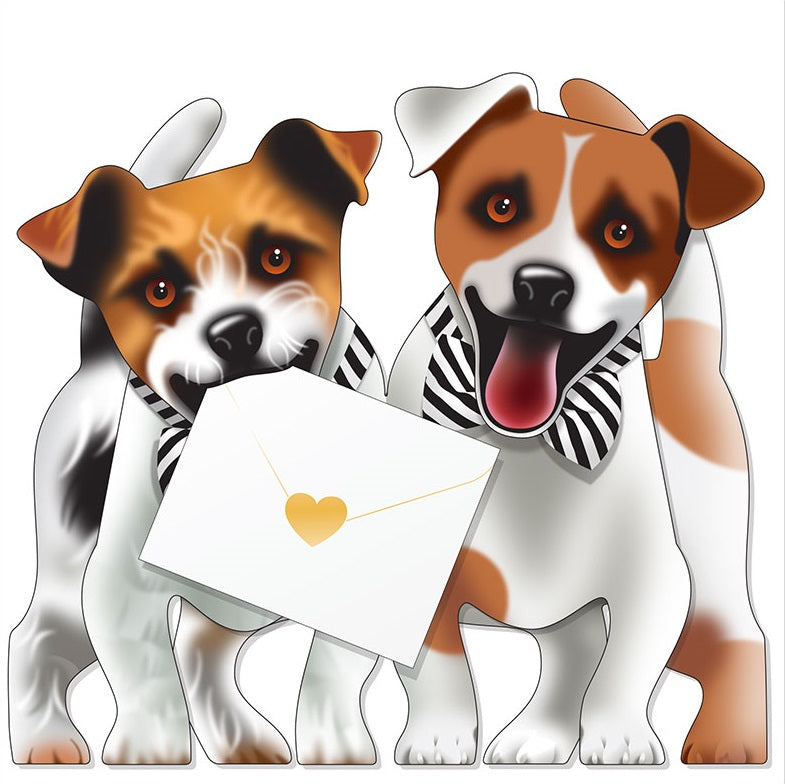 Stan & Olly 3D Animal Shaped Any Occasion Greeting Card
