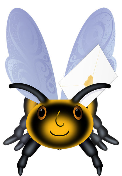Bumble Bee 3D Special Delivery Animal Greeting Card