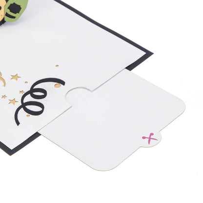 Legal At Last 18th Pop-Up Birthday Greeting Card Blank Inside