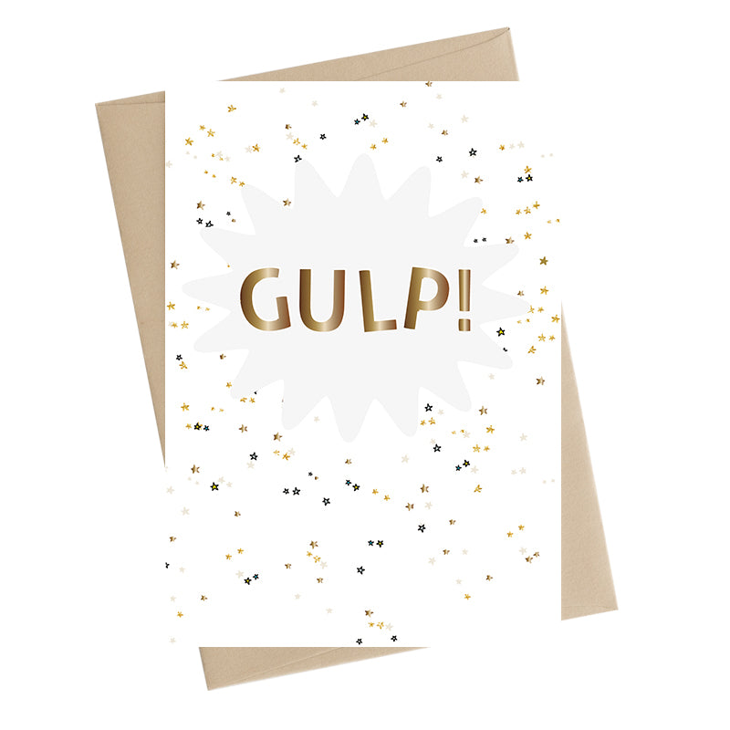Gulp! Greeting Card