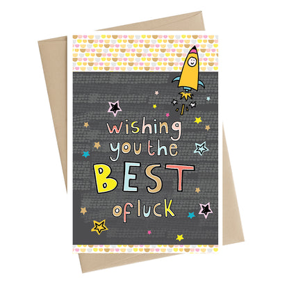 Wishing You The Best Of Luck Greeting Card