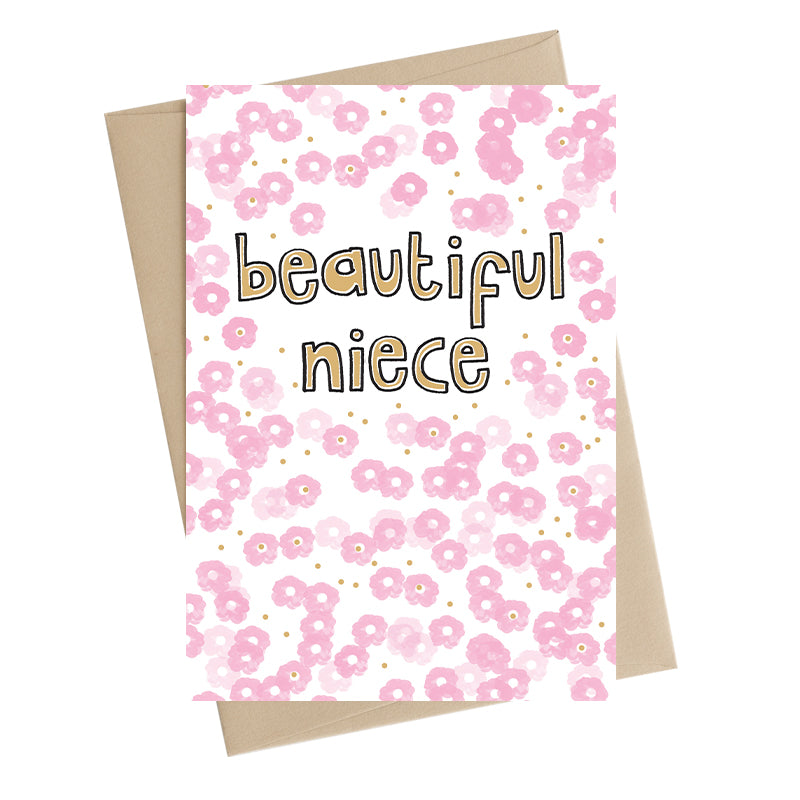 Beautiful Niece Greeting Card