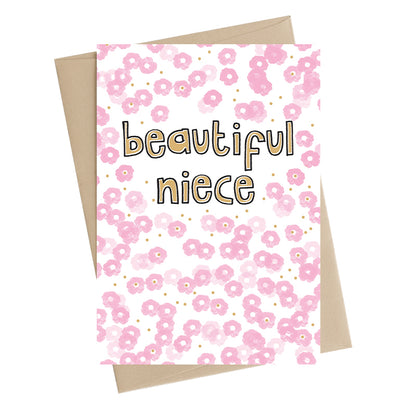 Beautiful Niece Greeting Card