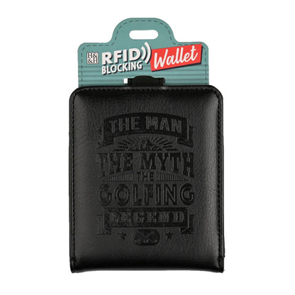 The Man The Myth The Golfing Legend RFID Card Wallet