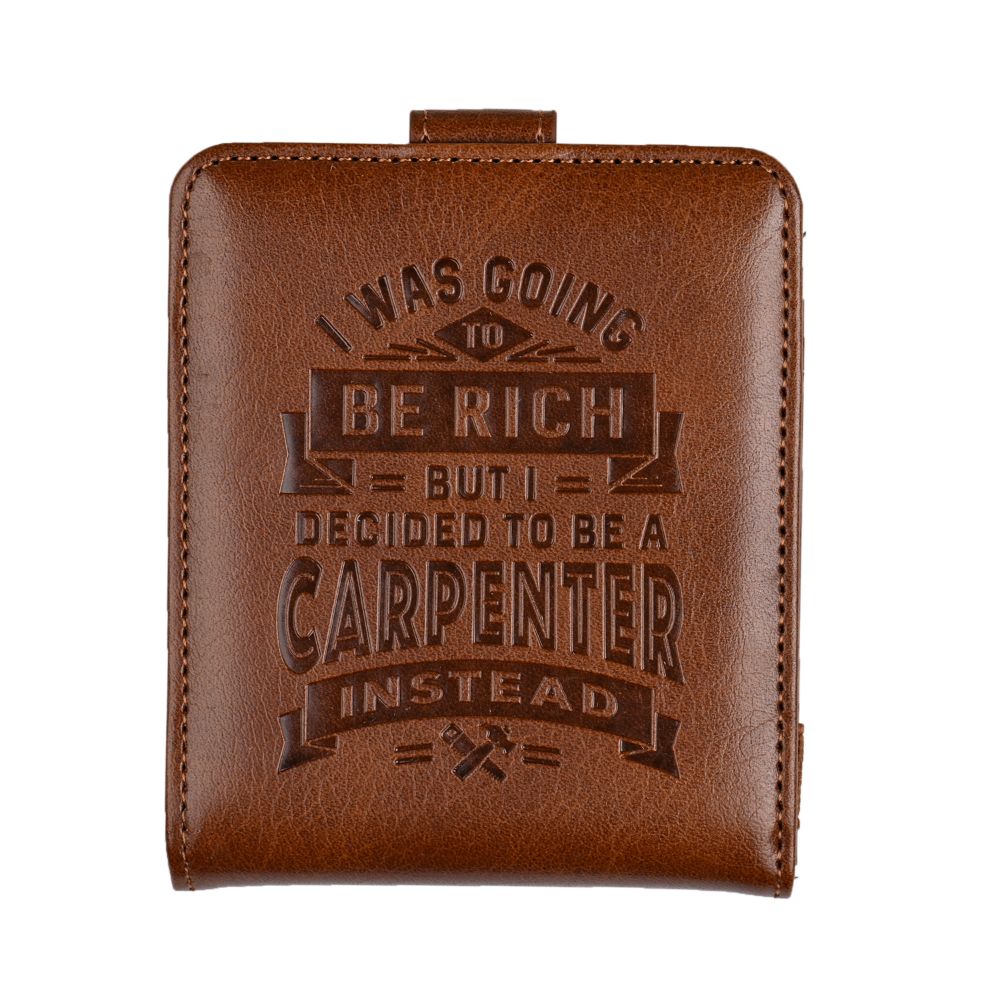 I Was Going To Be Rich But I Became A Carpenter RFID Card Wallet