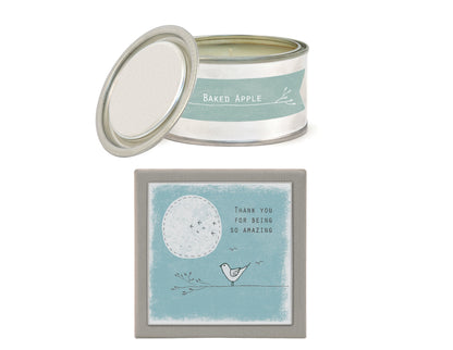 East Of India Mum Is A Small Word Scented Candle In A Tin With Gift Box