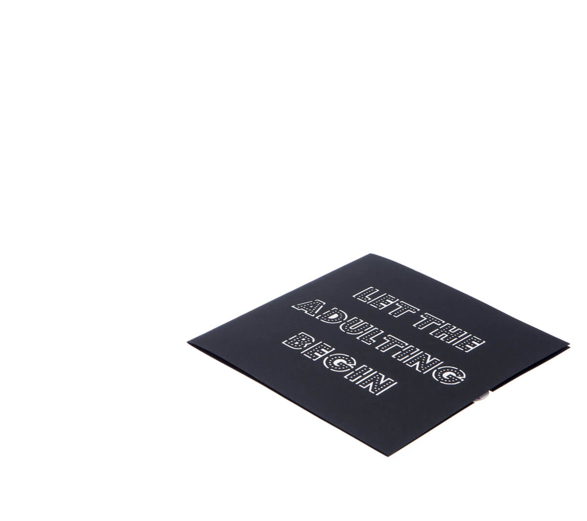 Adulting Begin 21st Pop-Up Birthday Greeting Card Blank Inside