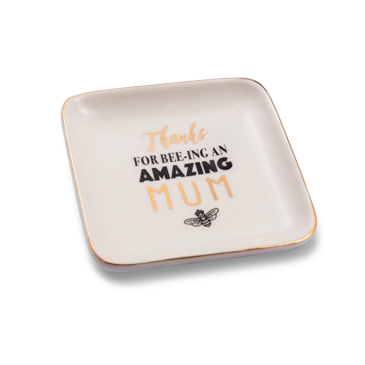 Thanks For Bee-ing An Amazing Mum Ceramic Trinket Tray
