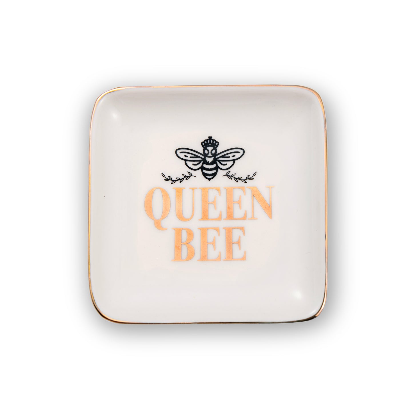 Queen Bee Make Up & Things Ceramic Trinket Tray