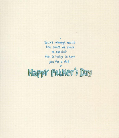 So Proud To Have Dad Like You Happy Father's Day Card