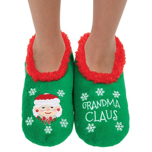 Snoozies! Xmas Family Grandma Claus Ladies Large