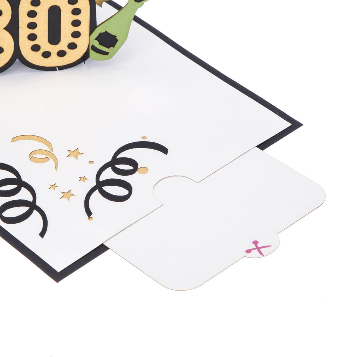 Aged To Perfection 30 Pop-Up Birthday Greeting Card Blank Inside